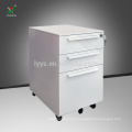 Pedestal móvil de acero de 3 cajones del equipo de oficina de la fábrica de Luoyang